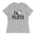 I Heart Pluto Women's Signature Tee Hoodie, Sweatshirt | PureTeeCo.com (Image 1)