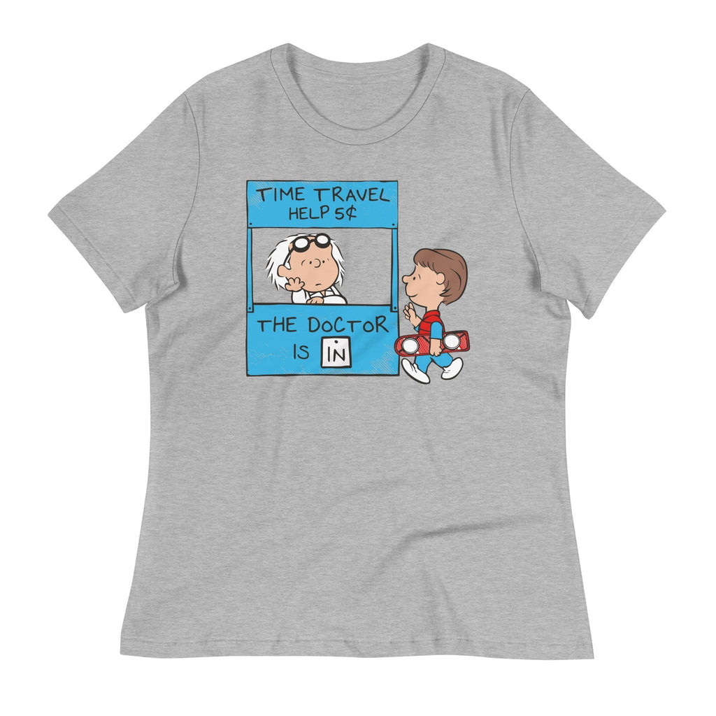 The Doctor Is In Women's Signature Tee Hoodie, Sweatshirt | PureTeeCo.com (Image 5)