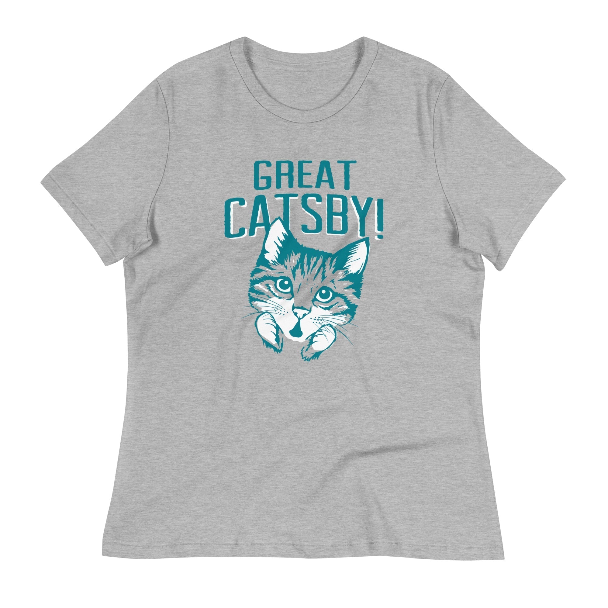 Great Catsby! Women's Signature Tee Hoodie, Sweatshirt | PureTeeCo.com (Image 1)