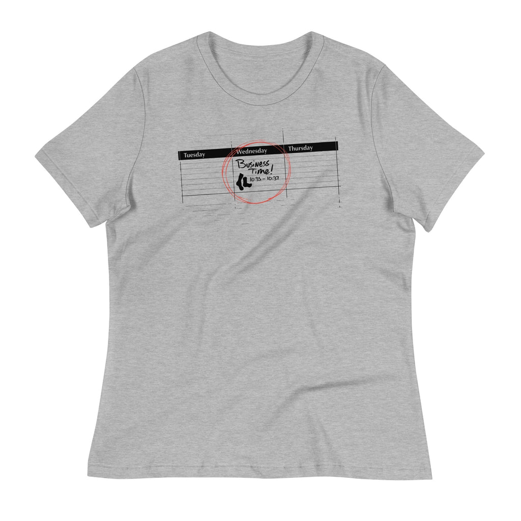 It's Business Time Women's Signature Tee Hoodie, Sweatshirt | PureTeeCo.com (Image 4)