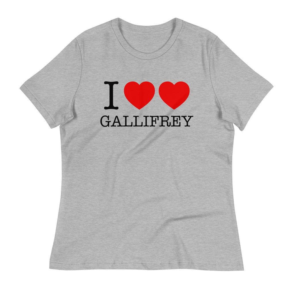 I Heart Heart Gallifrey Women's Signature Tee Hoodie, Sweatshirt | PureTeeCo.com (Image 5)