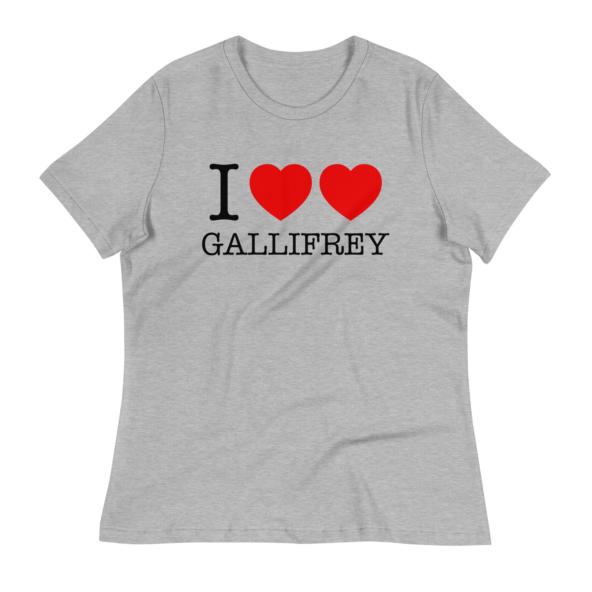 I Heart Heart Gallifrey Women's Signature Tee Hoodie, Sweatshirt | PureTeeCo.com (Image 5)