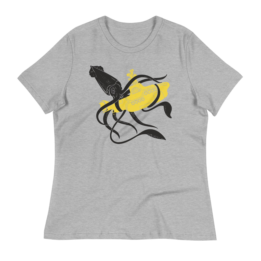 Squid Sub Battle Women's Signature Tee Hoodie, Sweatshirt | PureTeeCo.com (Image 5)