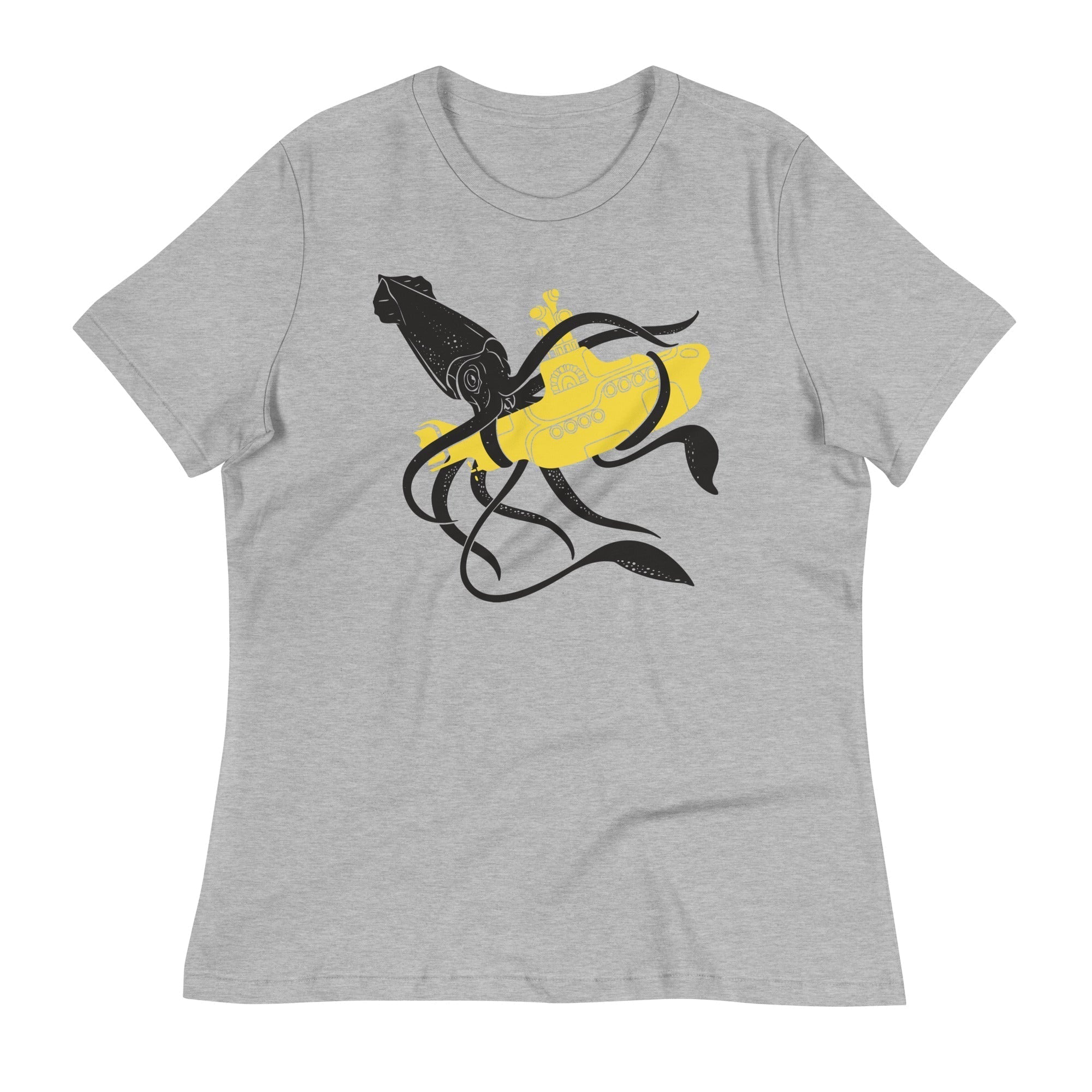 Squid Sub Battle Women's Signature Tee Hoodie, Sweatshirt | PureTeeCo.com (Image 5)