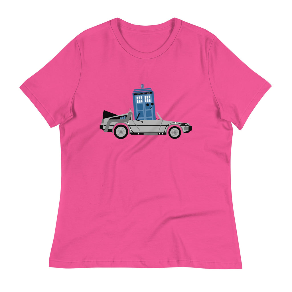 Time Machine x Two Women's Signature Tee Hoodie, Sweatshirt | PureTeeCo.com (Image 3)