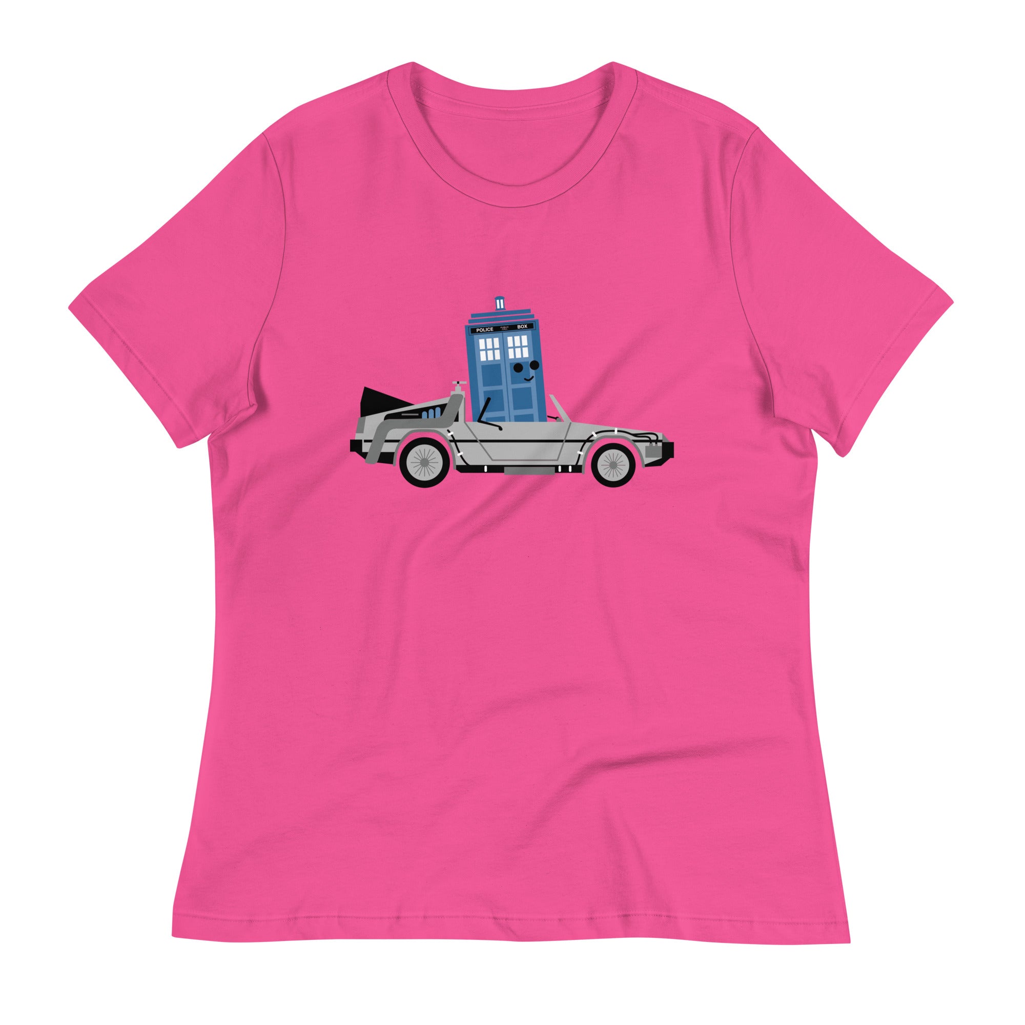 Time Machine x Two Women's Signature Tee Hoodie, Sweatshirt | PureTeeCo.com (Image 3)