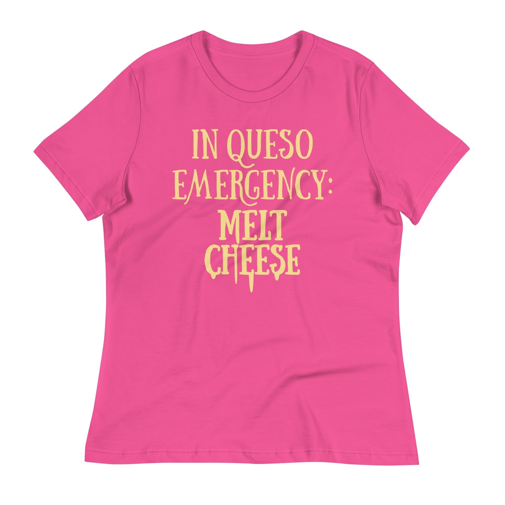 In Queso Emergency: Melt Cheese Women's Signature Tee Hoodie, Sweatshirt | PureTeeCo.com (Image 5)