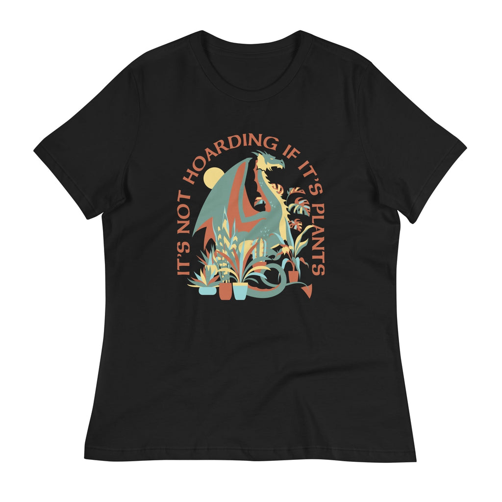 It's Not Hoarding If It's Plants Women's Signature Tee Hoodie, Sweatshirt | PureTeeCo.com (Image 2)