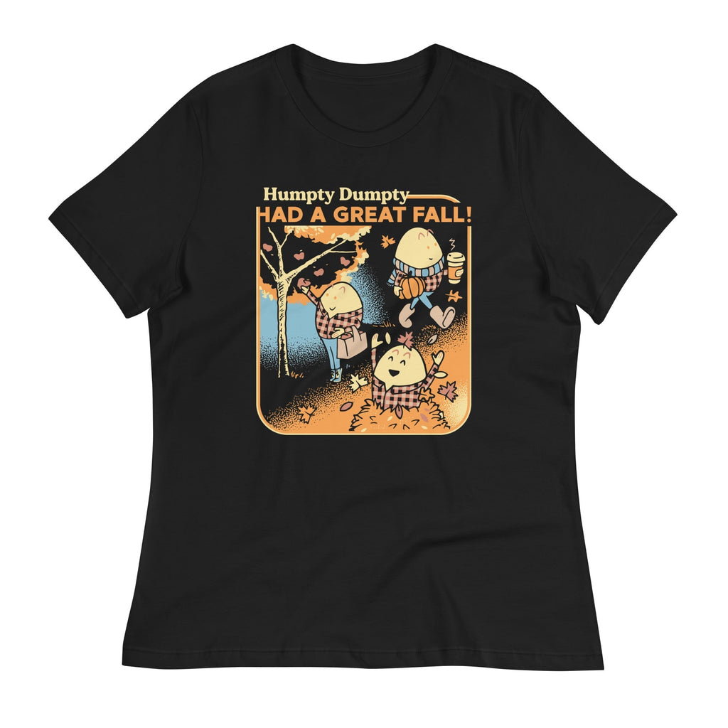 Humpty Dumpty Had A Great Fall Women's Signature Tee Hoodie, Sweatshirt | PureTeeCo.com (Image 3)