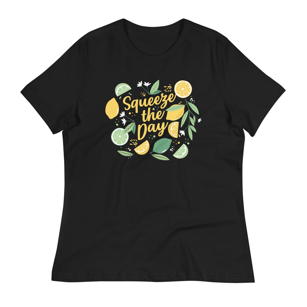 Squeeze The Day Women's Signature Tee Hoodie, Sweatshirt | PureTeeCo.com (Image 2)