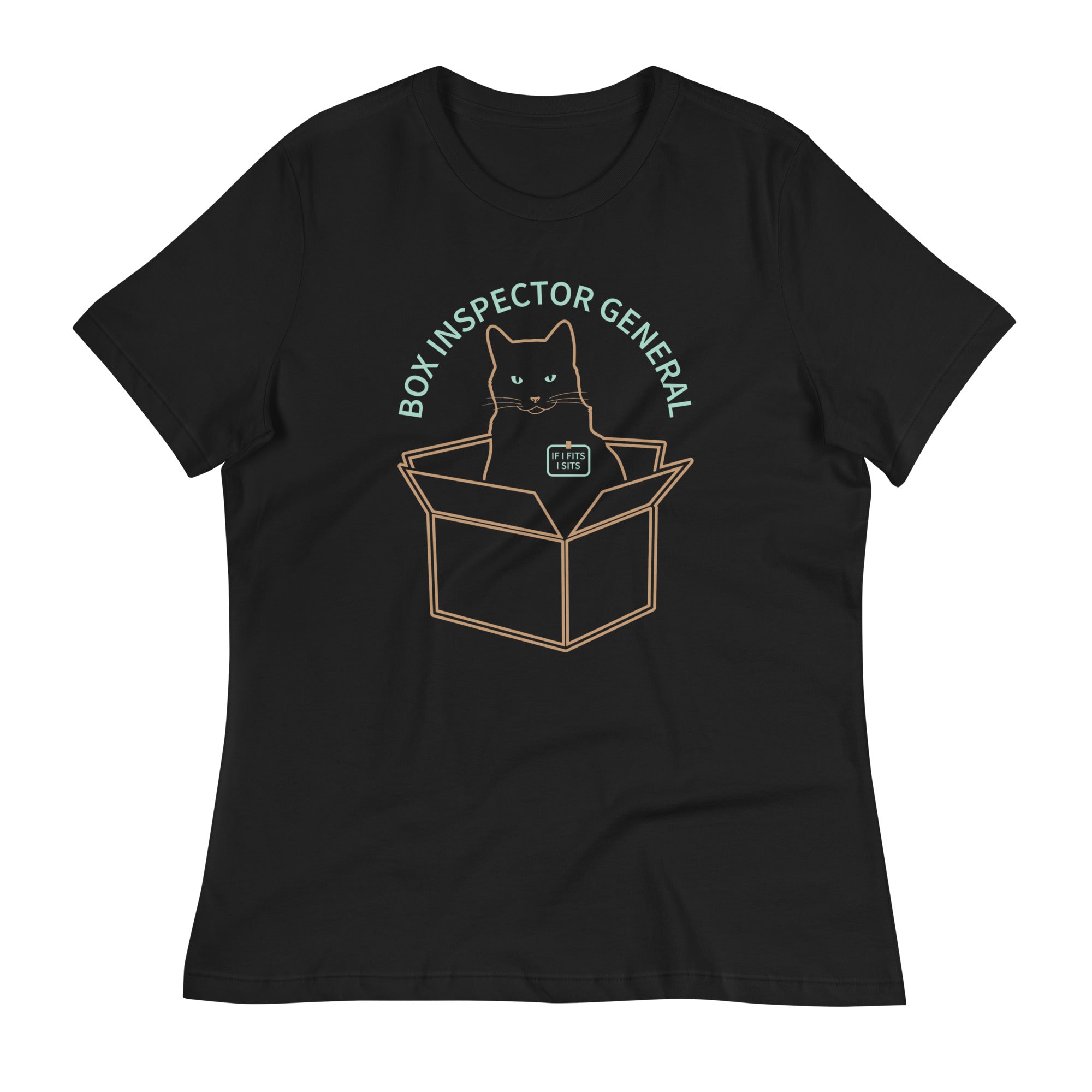 Box Inspector General Women's Signature Tee Hoodie, Sweatshirt | PureTeeCo.com (Image 1)