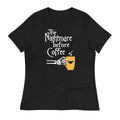 The Nightmare Before Coffee Women's Signature Tee Hoodie, Sweatshirt | PureTeeCo.com (Image 1)