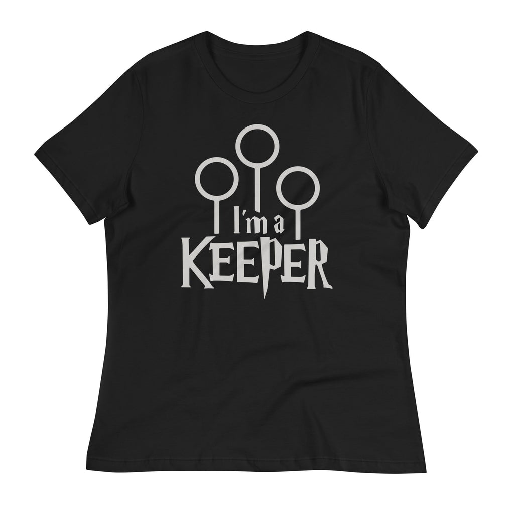 I'm A Keeper Women's Signature Tee Hoodie, Sweatshirt | PureTeeCo.com (Image 3)