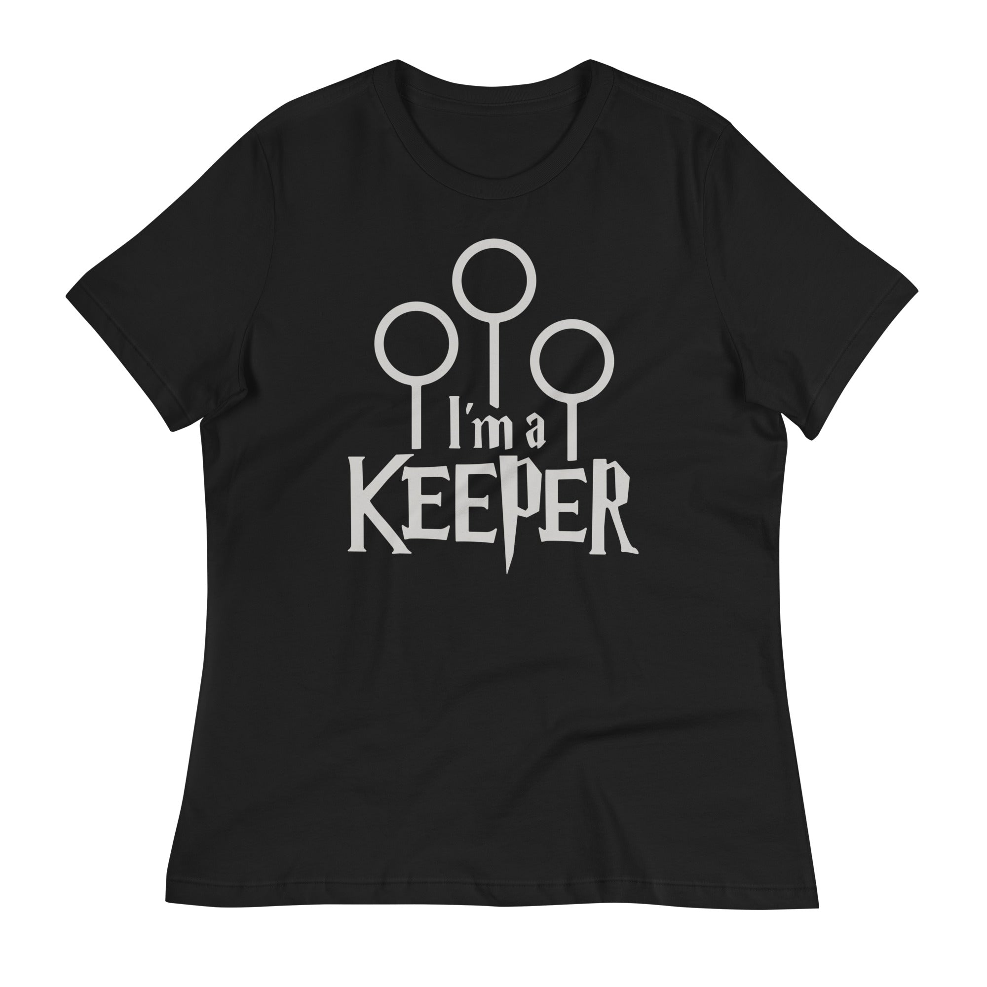 I'm A Keeper Women's Signature Tee Hoodie, Sweatshirt | PureTeeCo.com (Image 3)