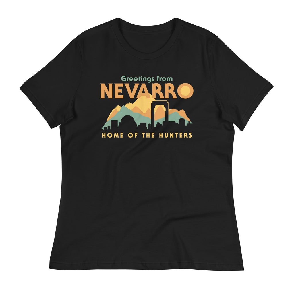 Greetings From Nevarro Women's Signature Tee Hoodie, Sweatshirt | PureTeeCo.com (Image 3)