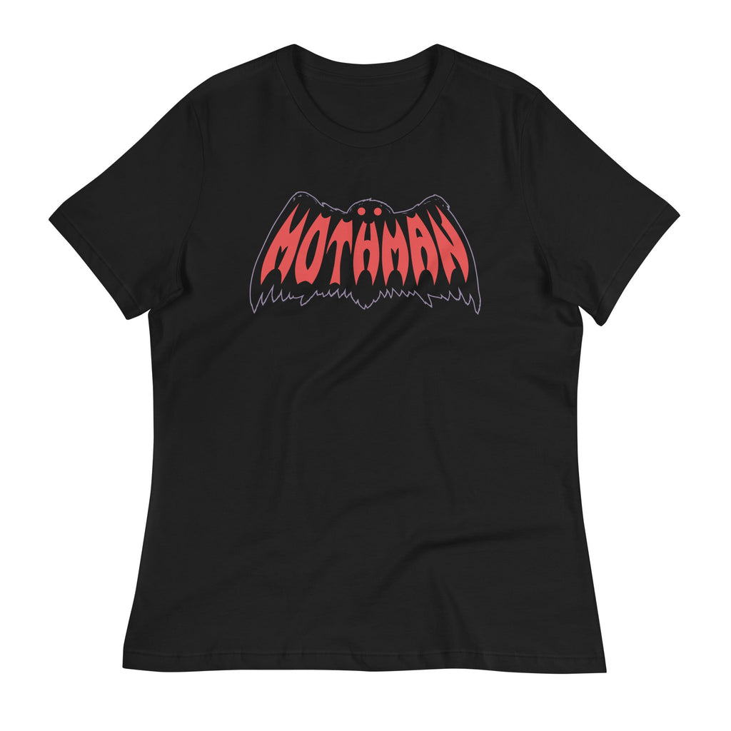 Mothman Women's Signature Tee Hoodie, Sweatshirt | PureTeeCo.com (Image 1)