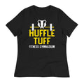 Huffle Tuff Gym Women's Signature Tee Hoodie, Sweatshirt | PureTeeCo.com (Image 1)