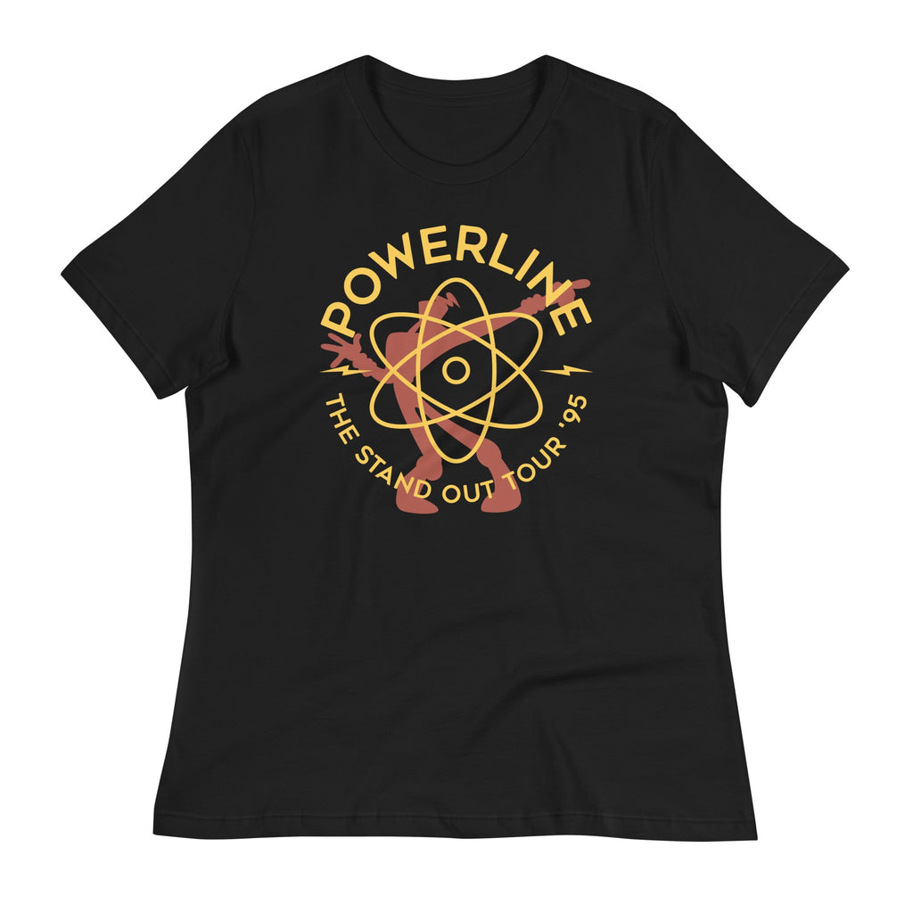 Powerline Women's Signature Tee Hoodie, Sweatshirt | PureTeeCo.com (Image 1)