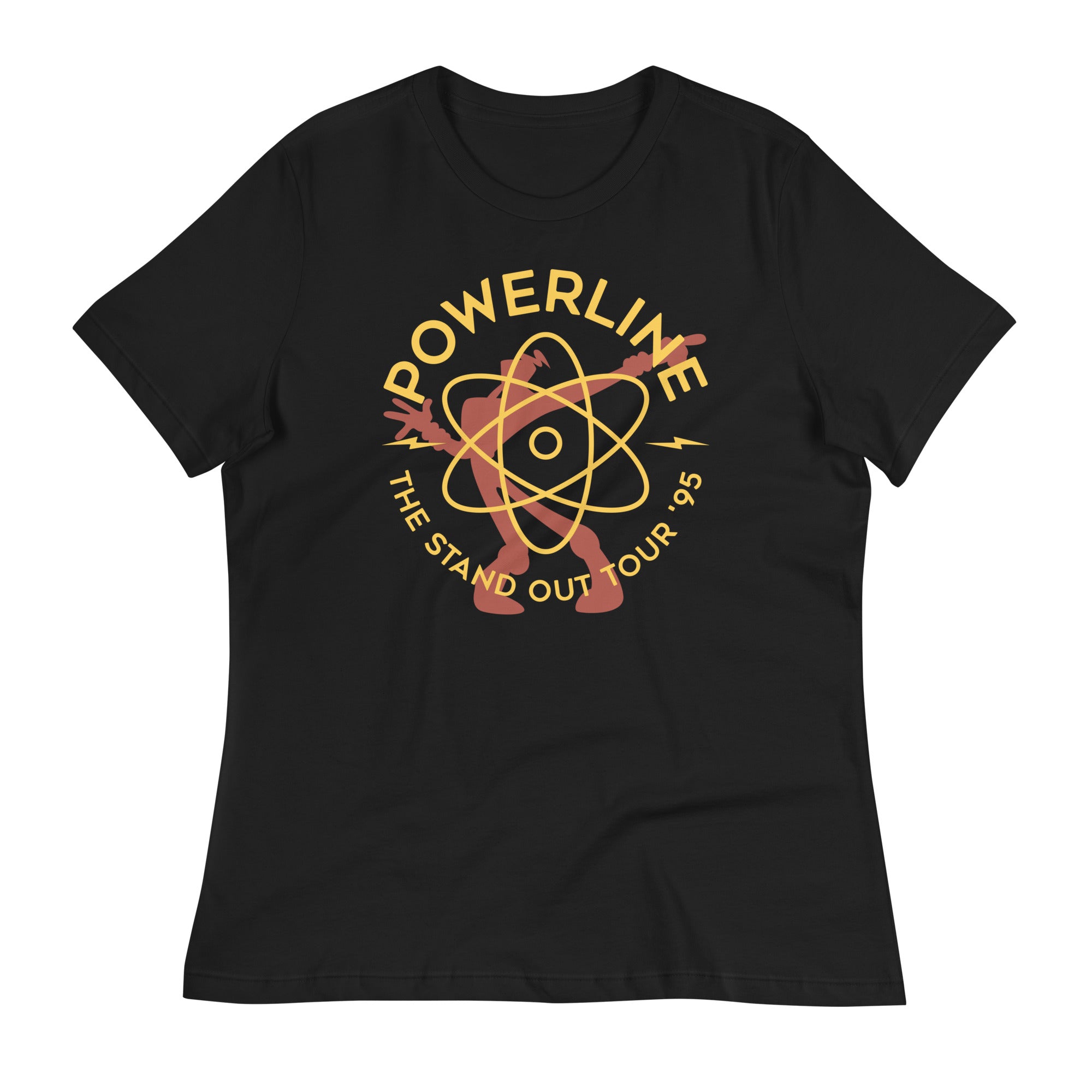 Powerline Women's Signature Tee Hoodie, Sweatshirt | PureTeeCo.com (Image 1)
