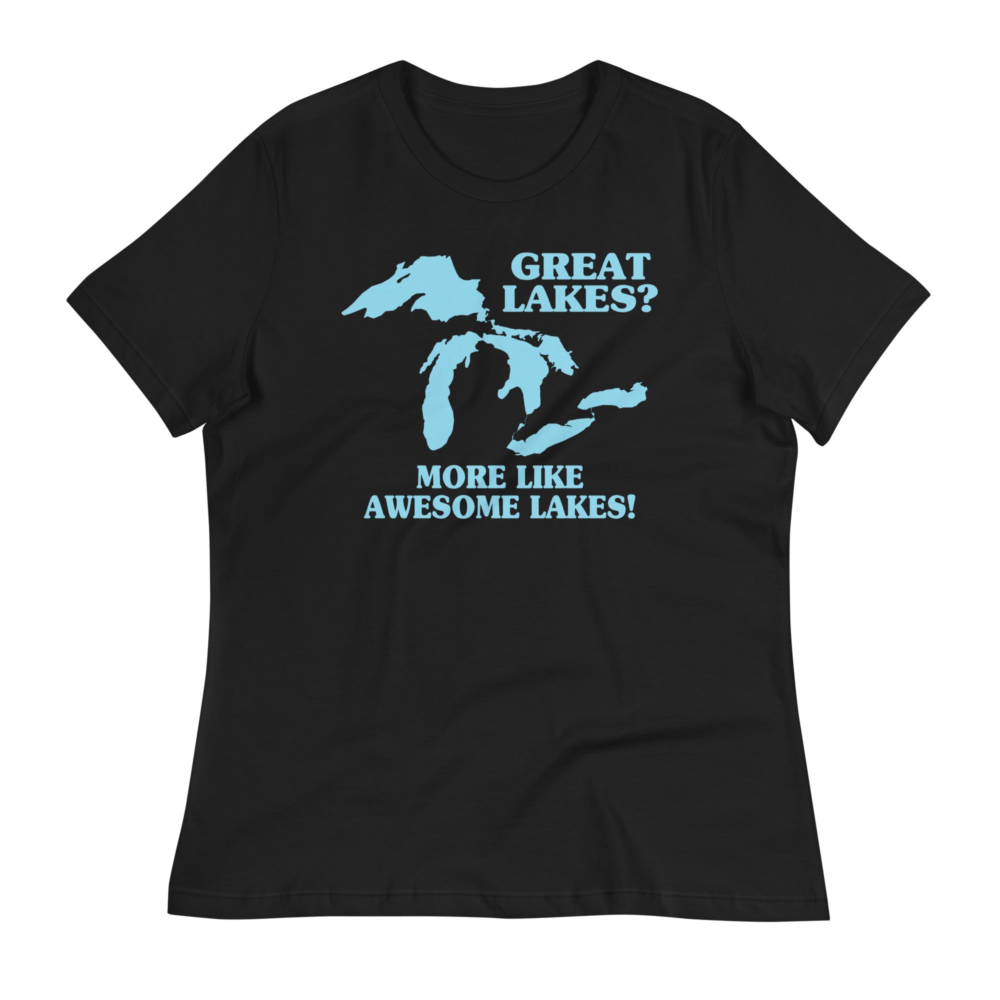 Great Lakes? Women's Signature Tee Hoodie, Sweatshirt | PureTeeCo.com (Image 2)