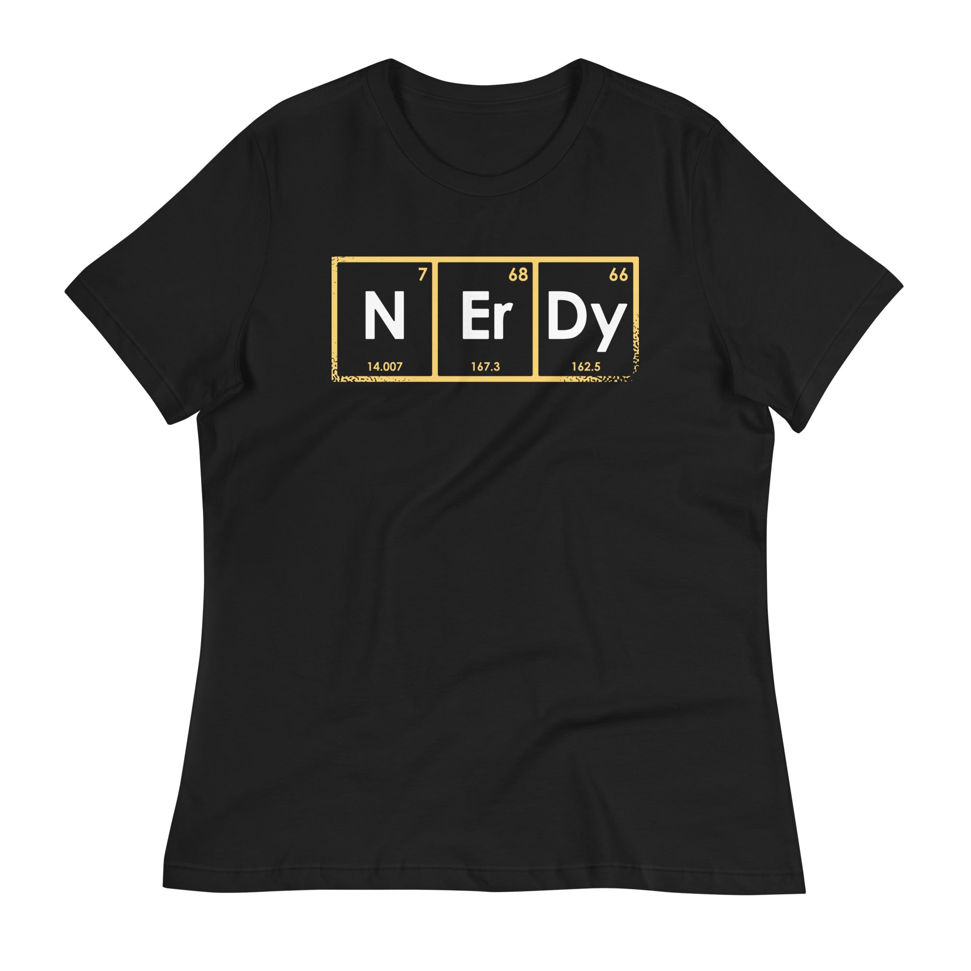 NErDy Elements Women's Signature Tee Hoodie, Sweatshirt | PureTeeCo.com (Image 1)