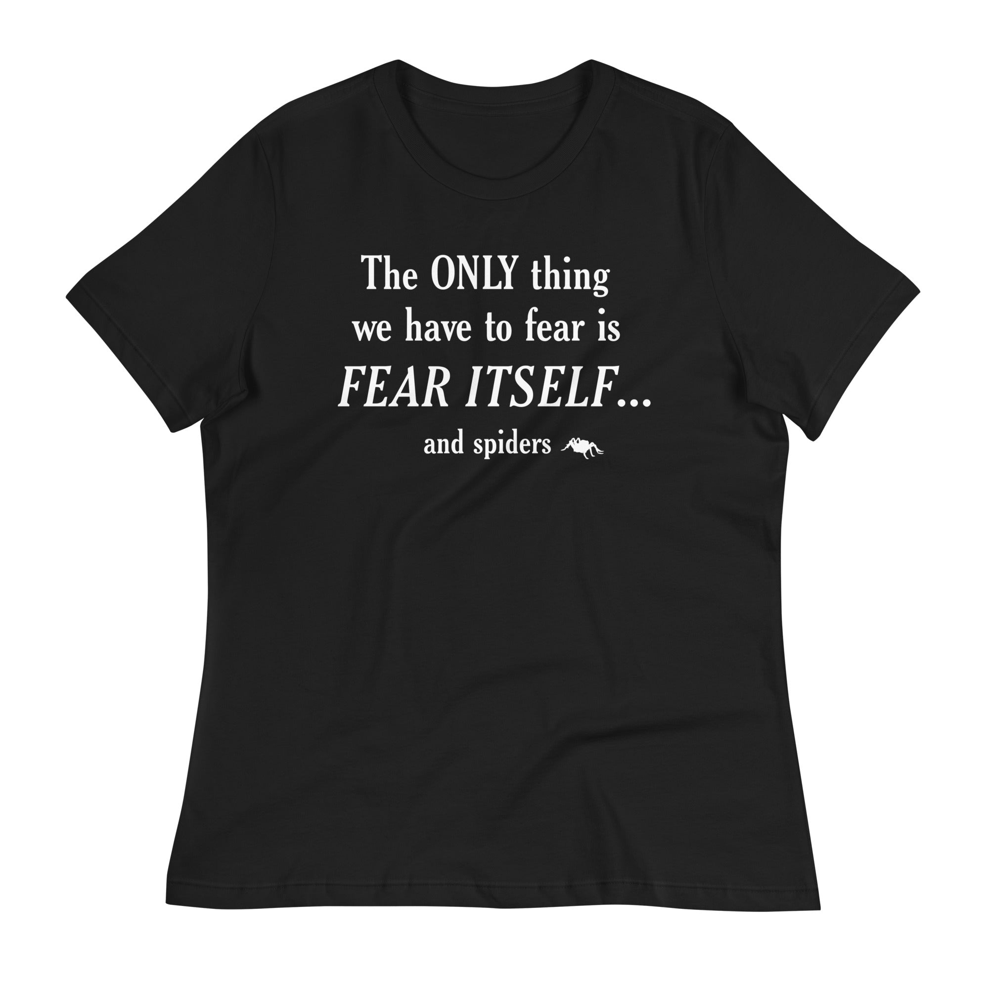 The Only Thing We Have To Fear Women's Signature Tee Hoodie, Sweatshirt | PureTeeCo.com (Image 1)