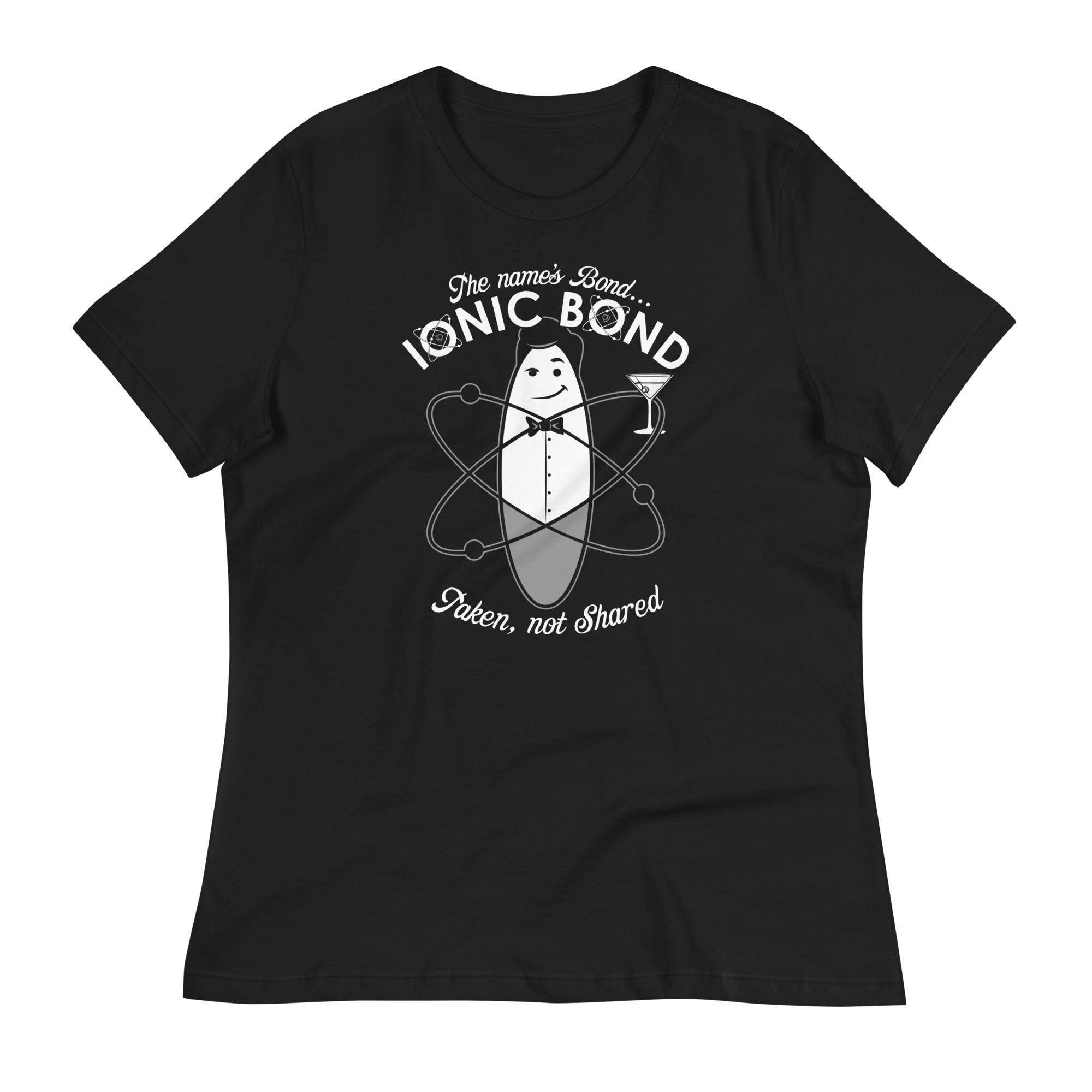 The Name's Bond, Ionic Bond Women's Signature Tee Hoodie, Sweatshirt | PureTeeCo.com (Image 1)