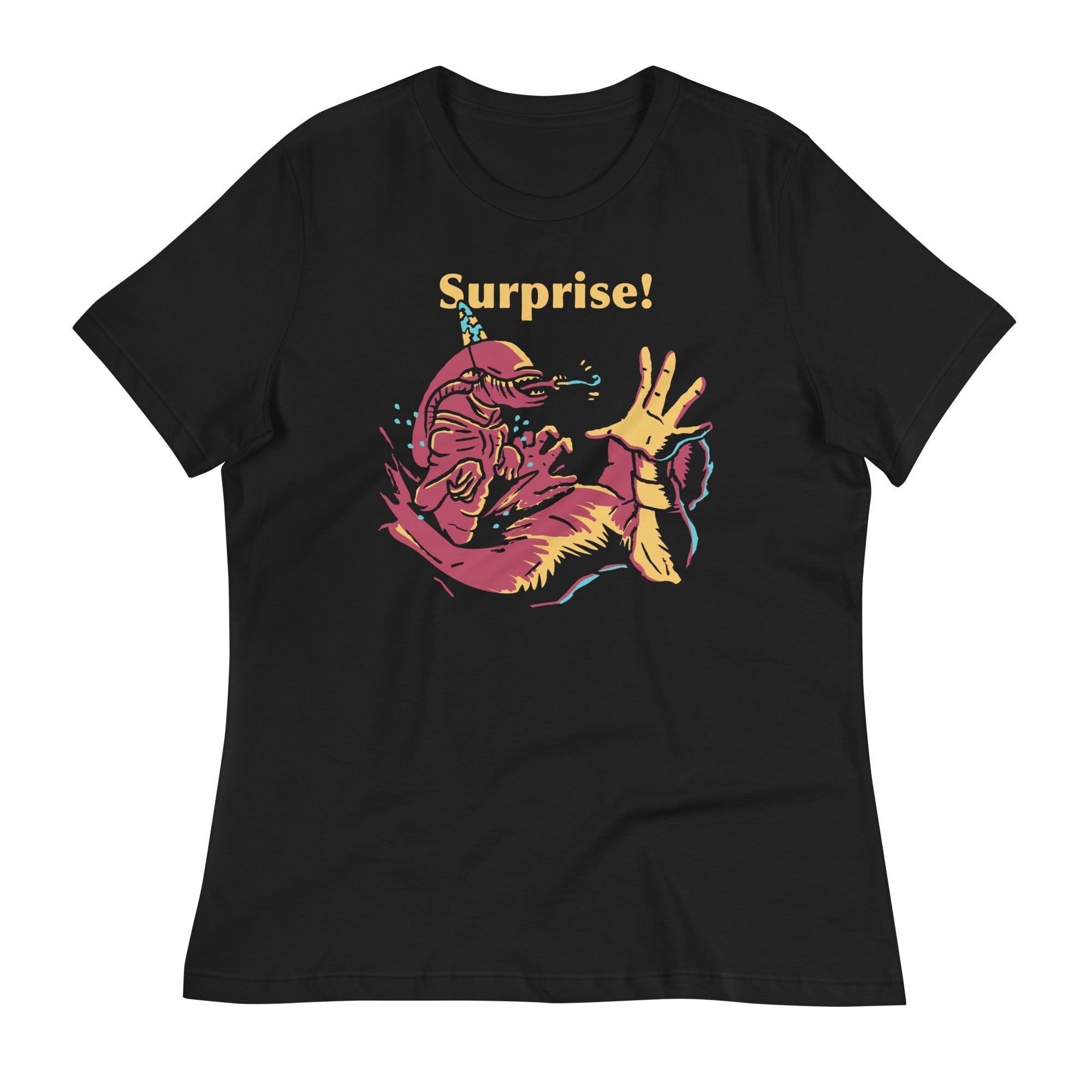 Surprise Party! Women's Signature Tee Hoodie, Sweatshirt | PureTeeCo.com (Image 1)