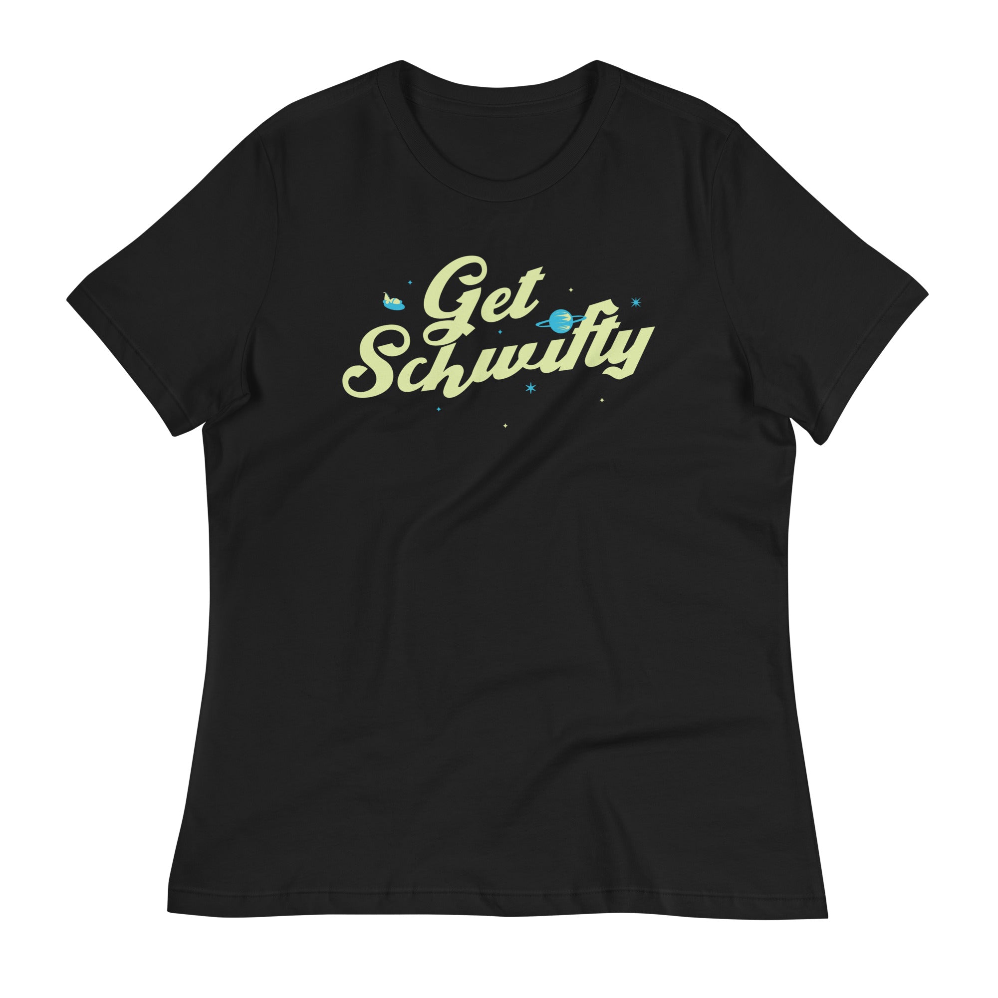 Get Schwifty Women's Signature Tee Hoodie, Sweatshirt | PureTeeCo.com (Image 1)