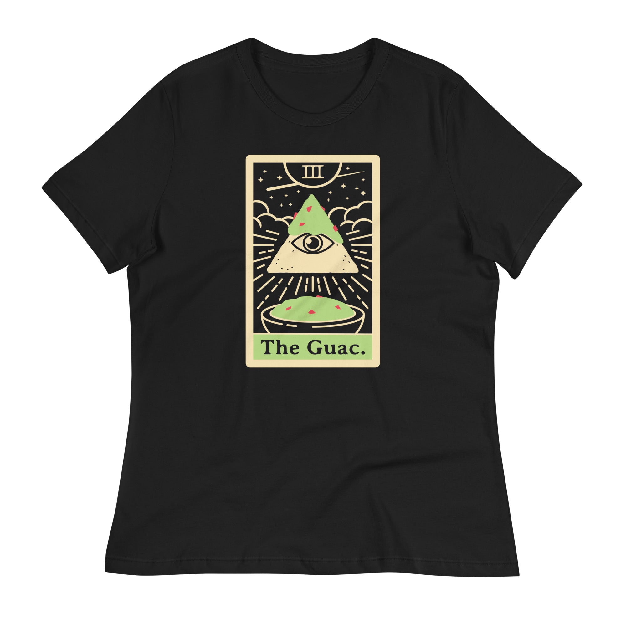 The Guac Tarot Women's Signature Tee Hoodie, Sweatshirt | PureTeeCo.com (Image 1)