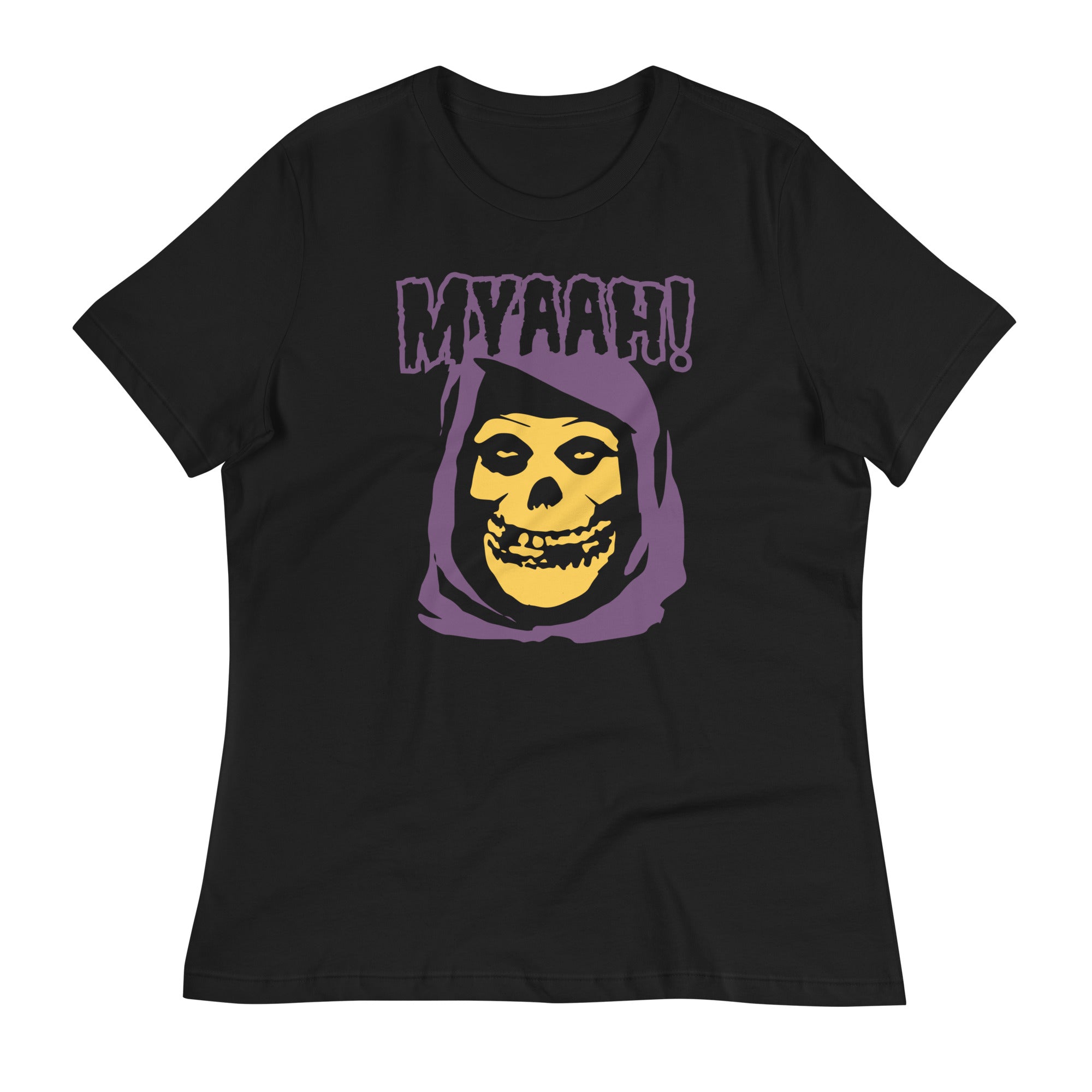 Myaah! Women's Signature Tee Hoodie, Sweatshirt | PureTeeCo.com (Image 1)