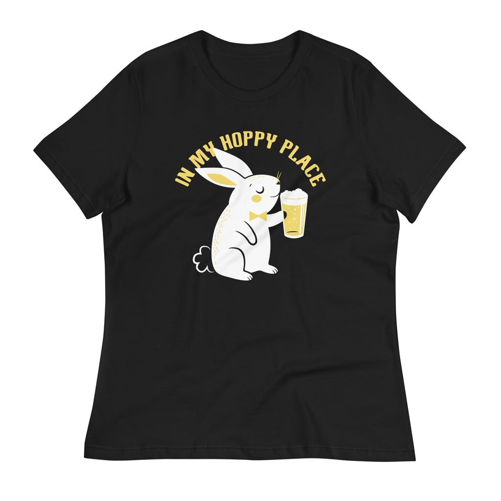 In My Hoppy Place Women's Signature Tee Hoodie, Sweatshirt | PureTeeCo.com (Image 3)
