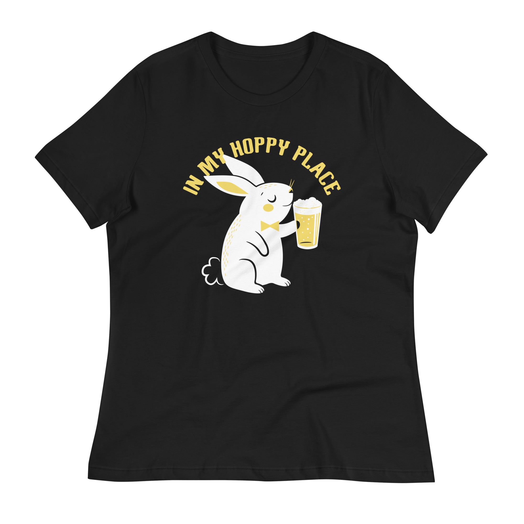In My Hoppy Place Women's Signature Tee Hoodie, Sweatshirt | PureTeeCo.com (Image 3)