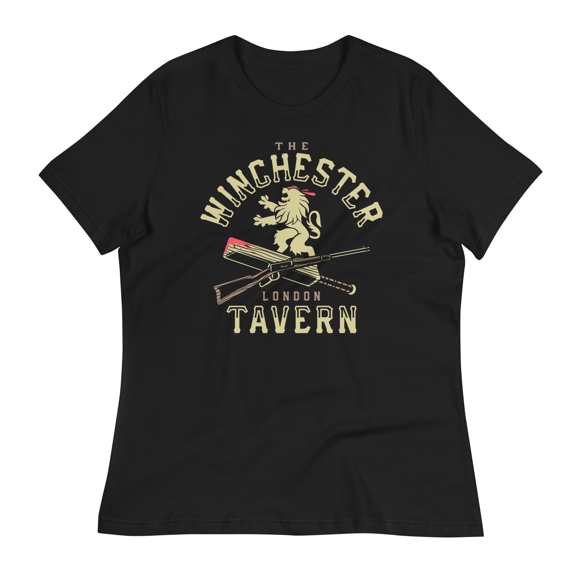The Winchester Tavern Women's Signature Tee Hoodie, Sweatshirt | PureTeeCo.com (Image 1)