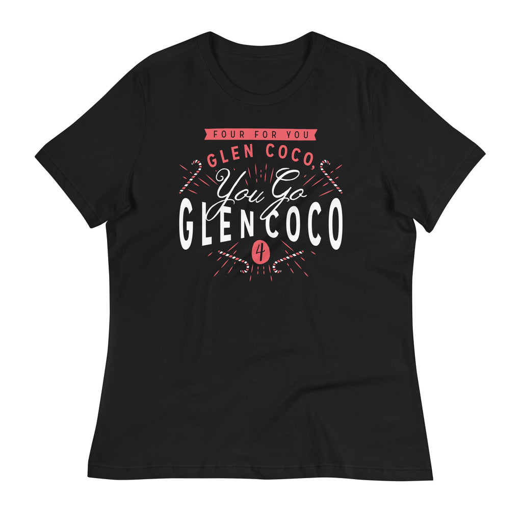 You Go Glen Coco Women's Signature Tee Hoodie, Sweatshirt | PureTeeCo.com (Image 2)
