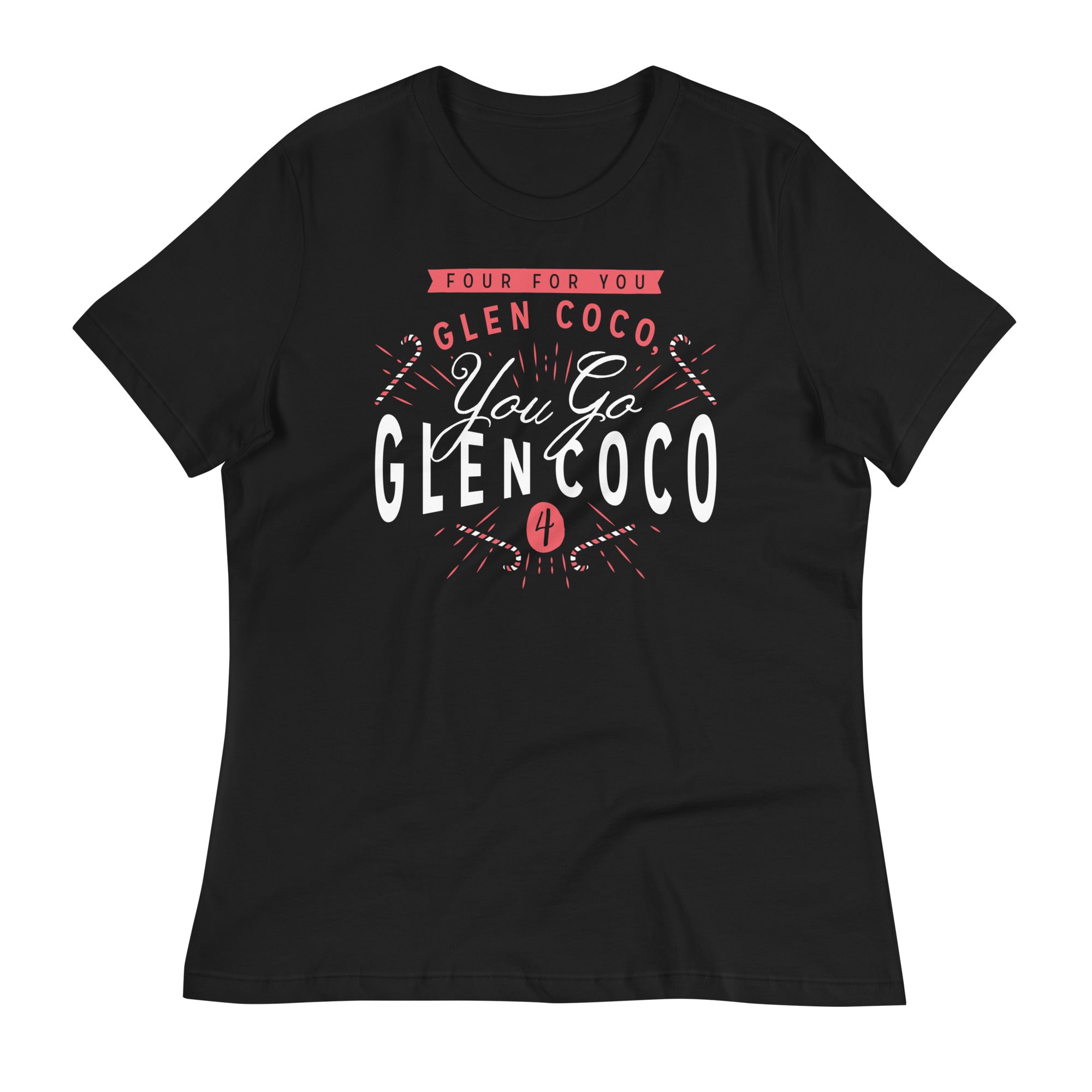 You Go Glen Coco Women's Signature Tee Hoodie, Sweatshirt | PureTeeCo.com (Image 2)