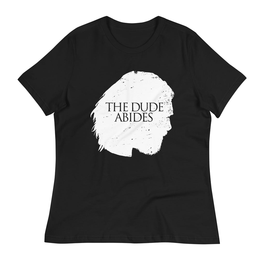 The Dude Abides Women's Signature Tee Hoodie, Sweatshirt | PureTeeCo.com (Image 1)