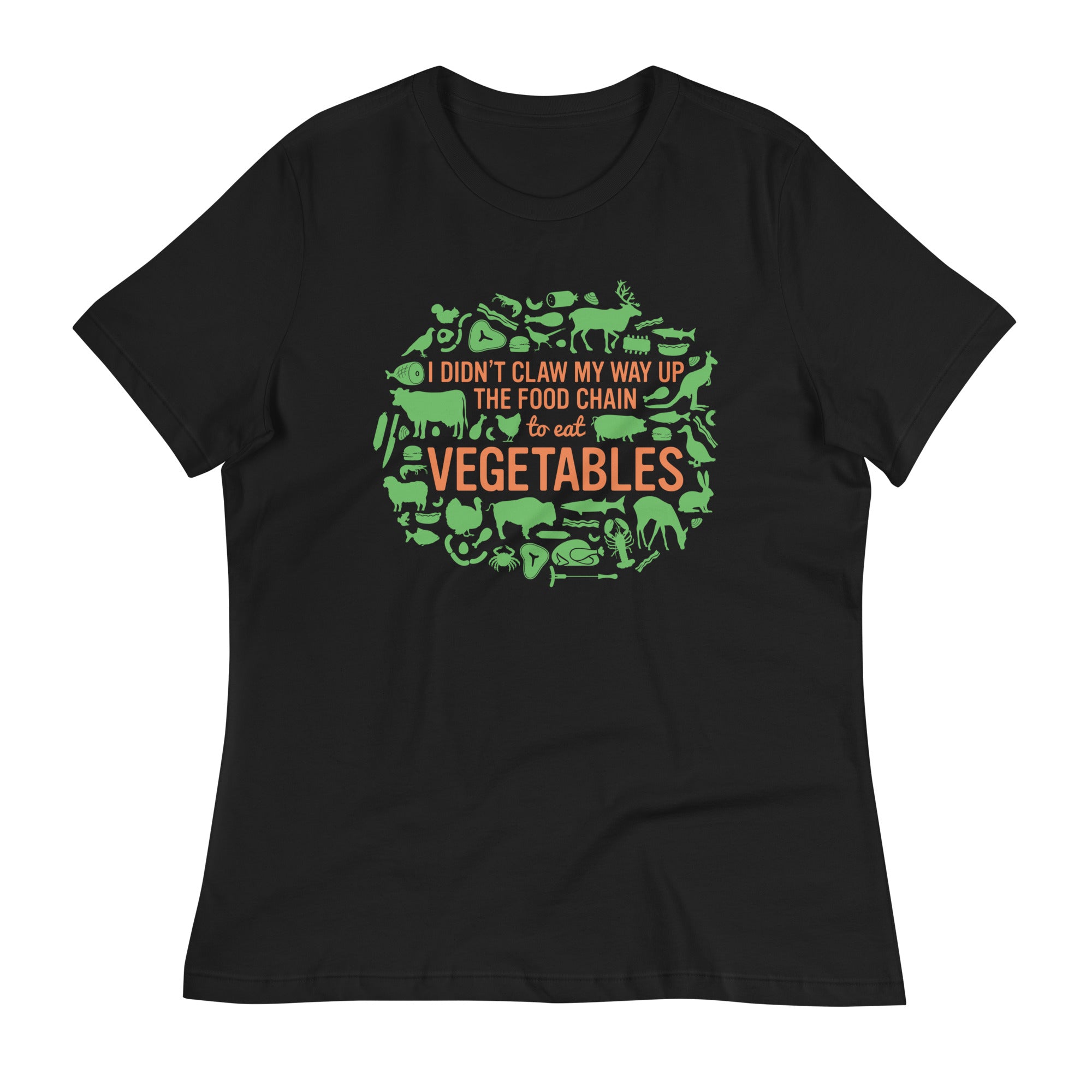 Top Of The Food Chain Women's Signature Tee Hoodie, Sweatshirt | PureTeeCo.com (Image 2)