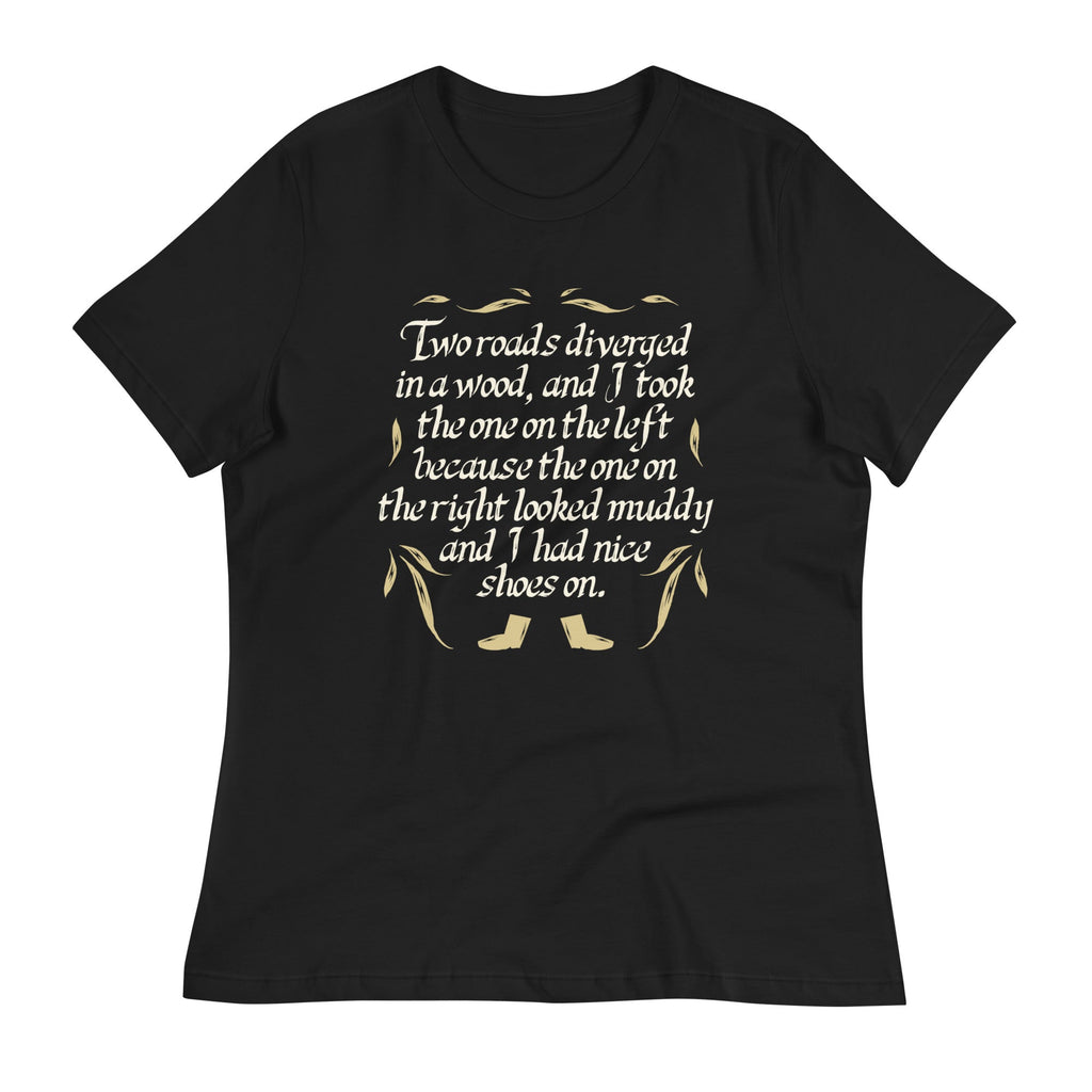 Two Roads Diverged Women's Signature Tee Hoodie, Sweatshirt | PureTeeCo.com (Image 2)