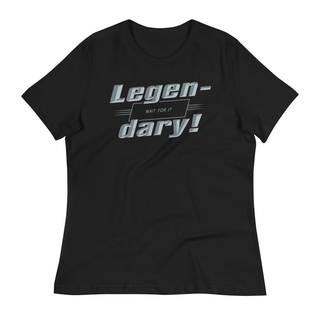 Legen-Dary Women's Signature Tee Hoodie, Sweatshirt | PureTeeCo.com (Image 2)