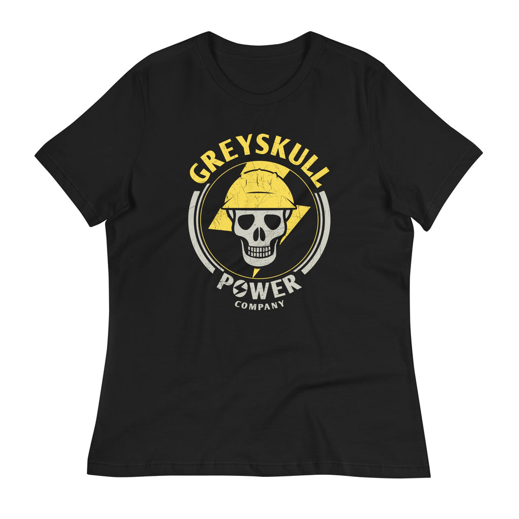Greyskull Power Company Women's Signature Tee Hoodie, Sweatshirt | PureTeeCo.com (Image 2)