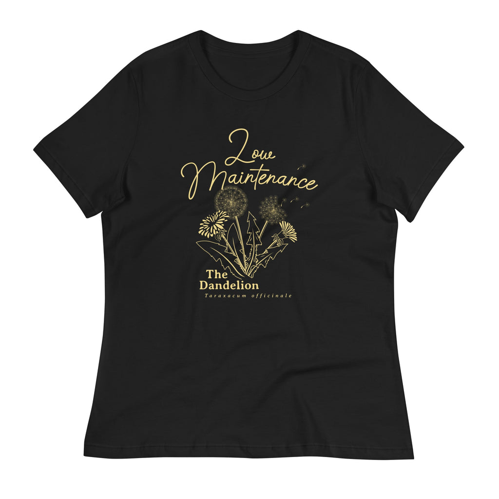 Low Maintenance Women's Signature Tee Hoodie, Sweatshirt | PureTeeCo.com (Image 1)