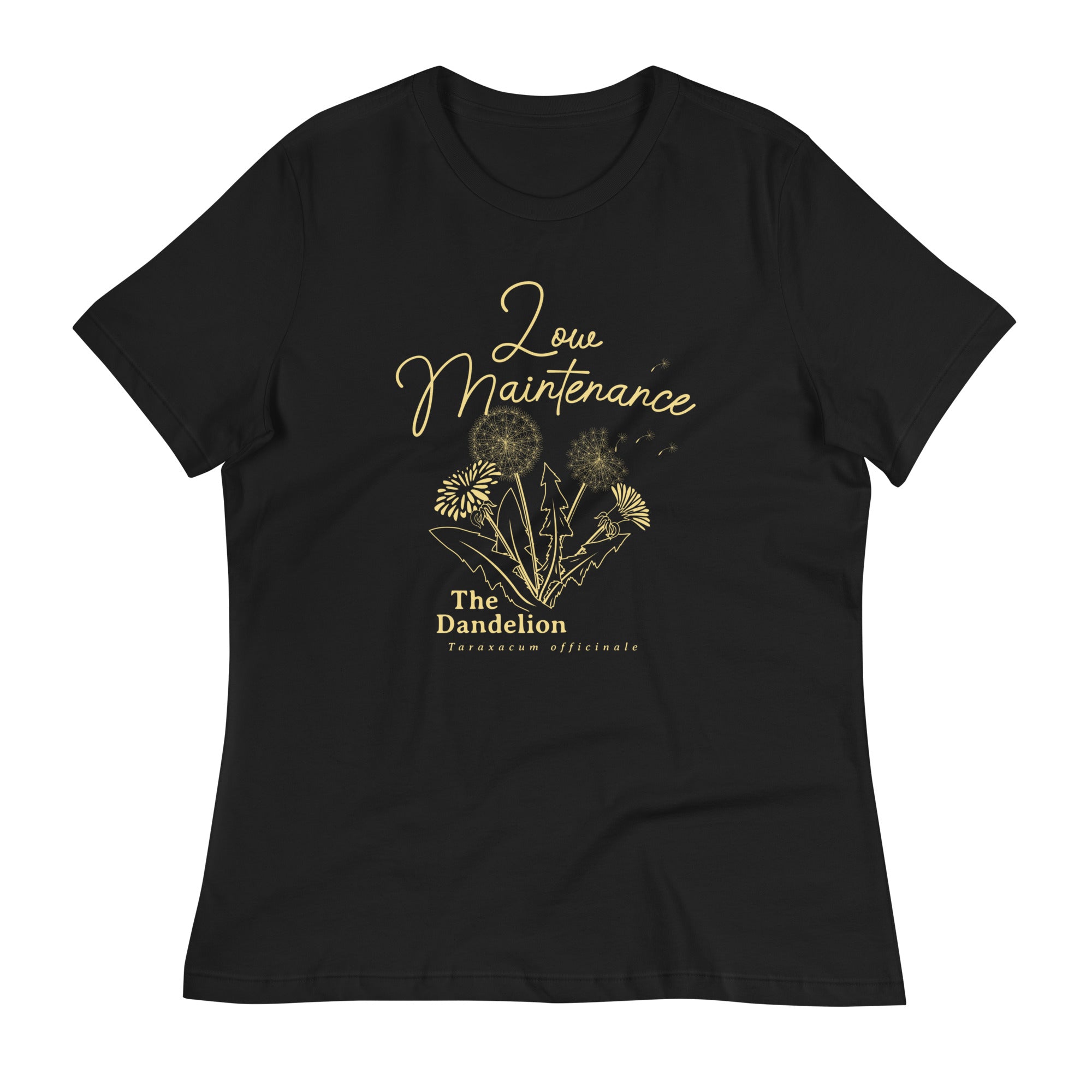 Low Maintenance Women's Signature Tee Hoodie, Sweatshirt | PureTeeCo.com (Image 1)