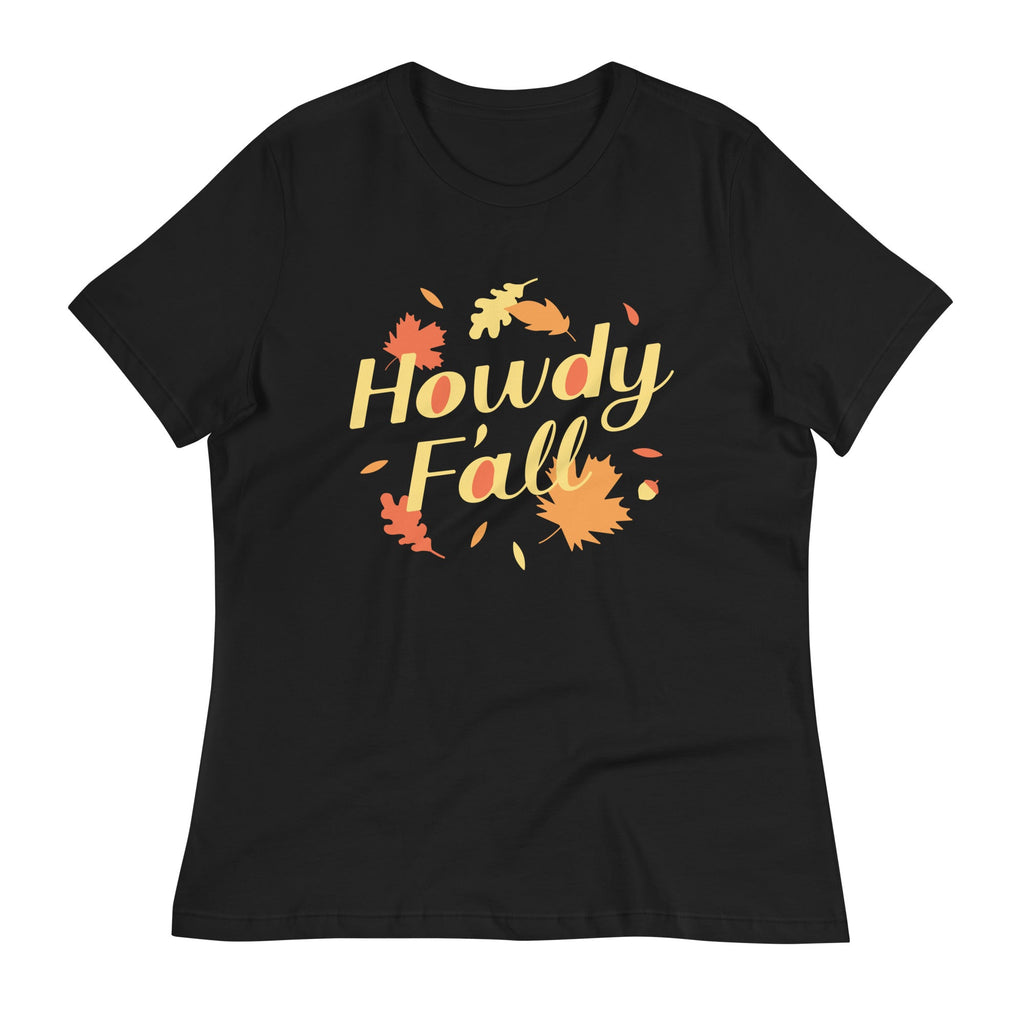 Howdy F'all Women's Signature Tee Hoodie, Sweatshirt | PureTeeCo.com (Image 1)