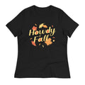 Howdy F'all Women's Signature Tee Hoodie, Sweatshirt | PureTeeCo.com (Image 1)