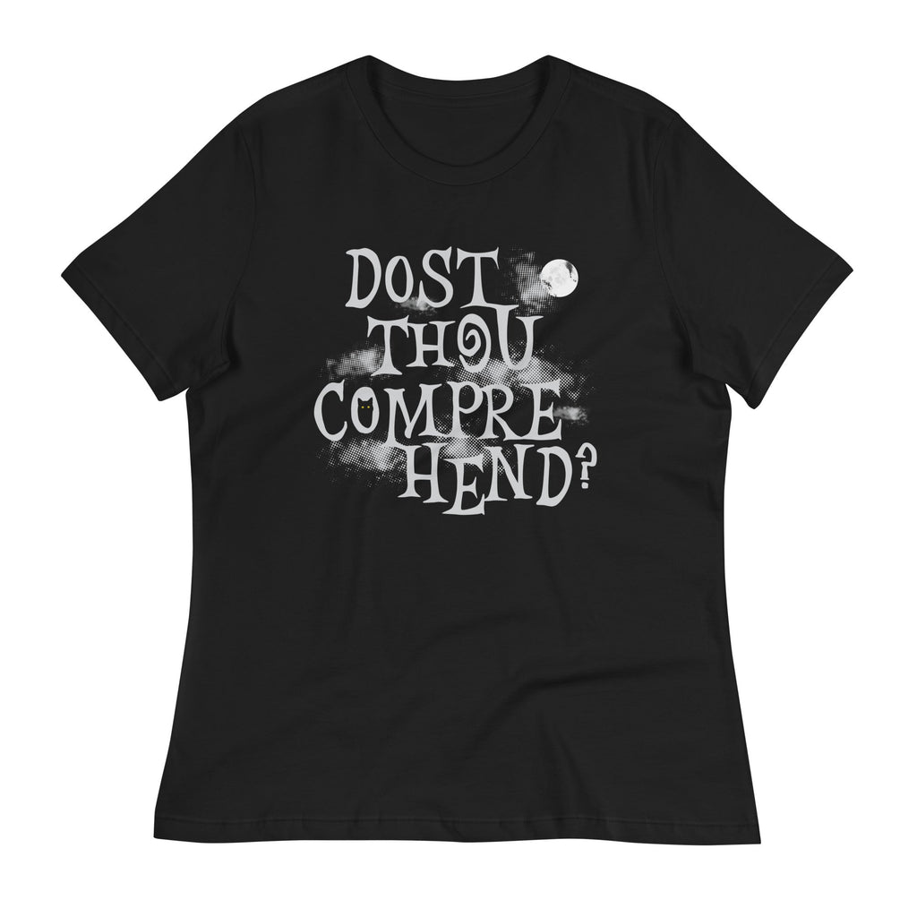 Dost Thou Comprehend? Women's Signature Tee Hoodie, Sweatshirt | PureTeeCo.com (Image 3)