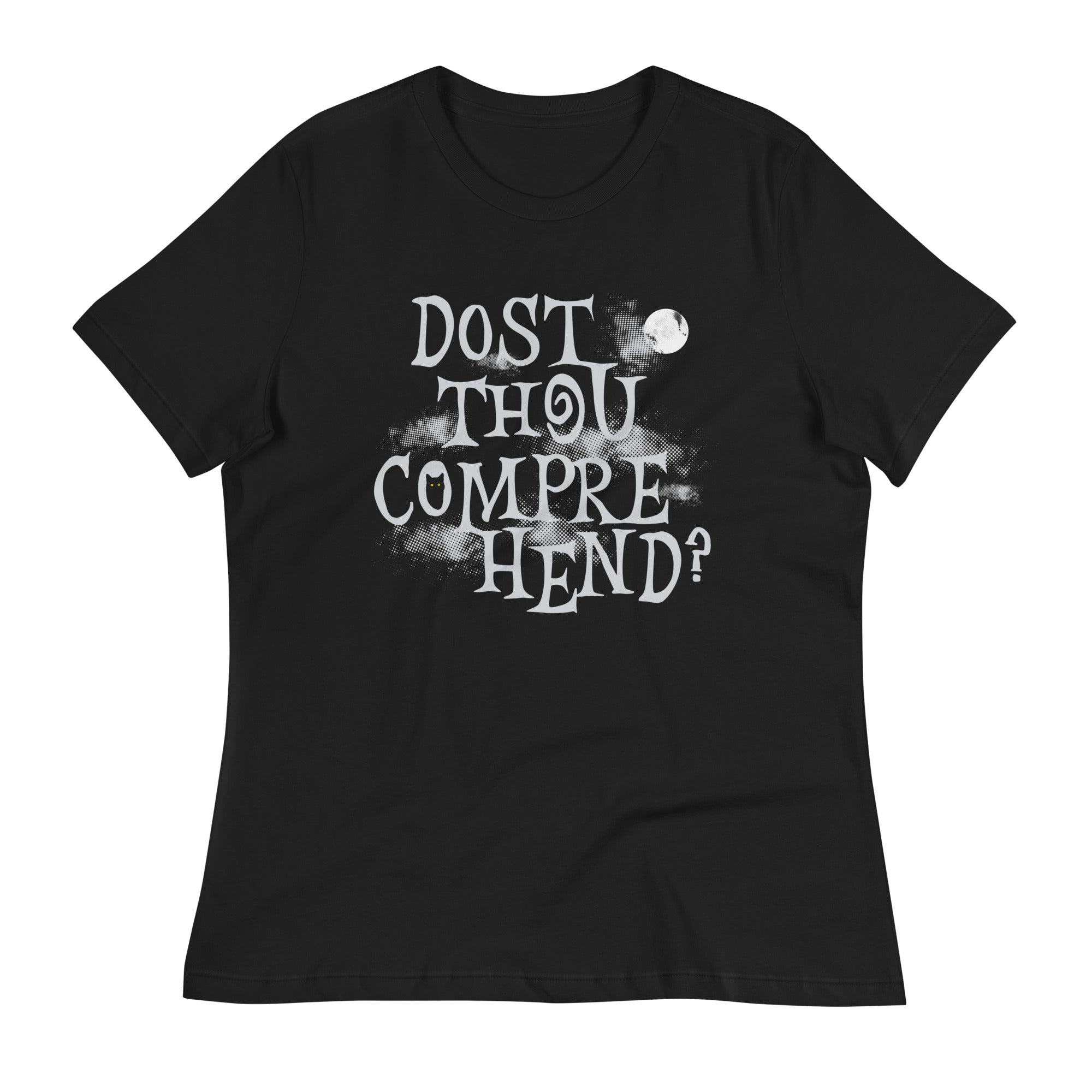 Dost Thou Comprehend? Women's Signature Tee Hoodie, Sweatshirt | PureTeeCo.com (Image 3)