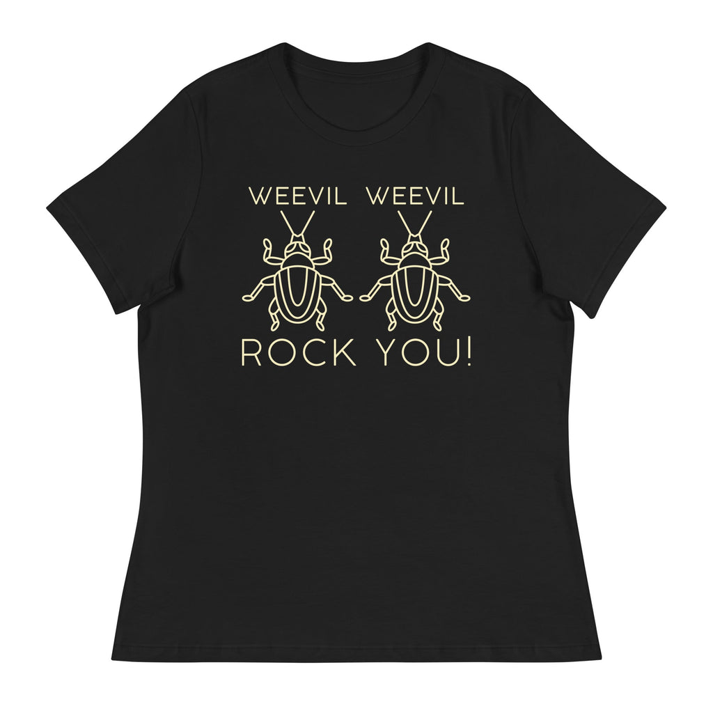 Weevil Weevil Rock You! Women's Signature Tee Hoodie, Sweatshirt | PureTeeCo.com (Image 3)