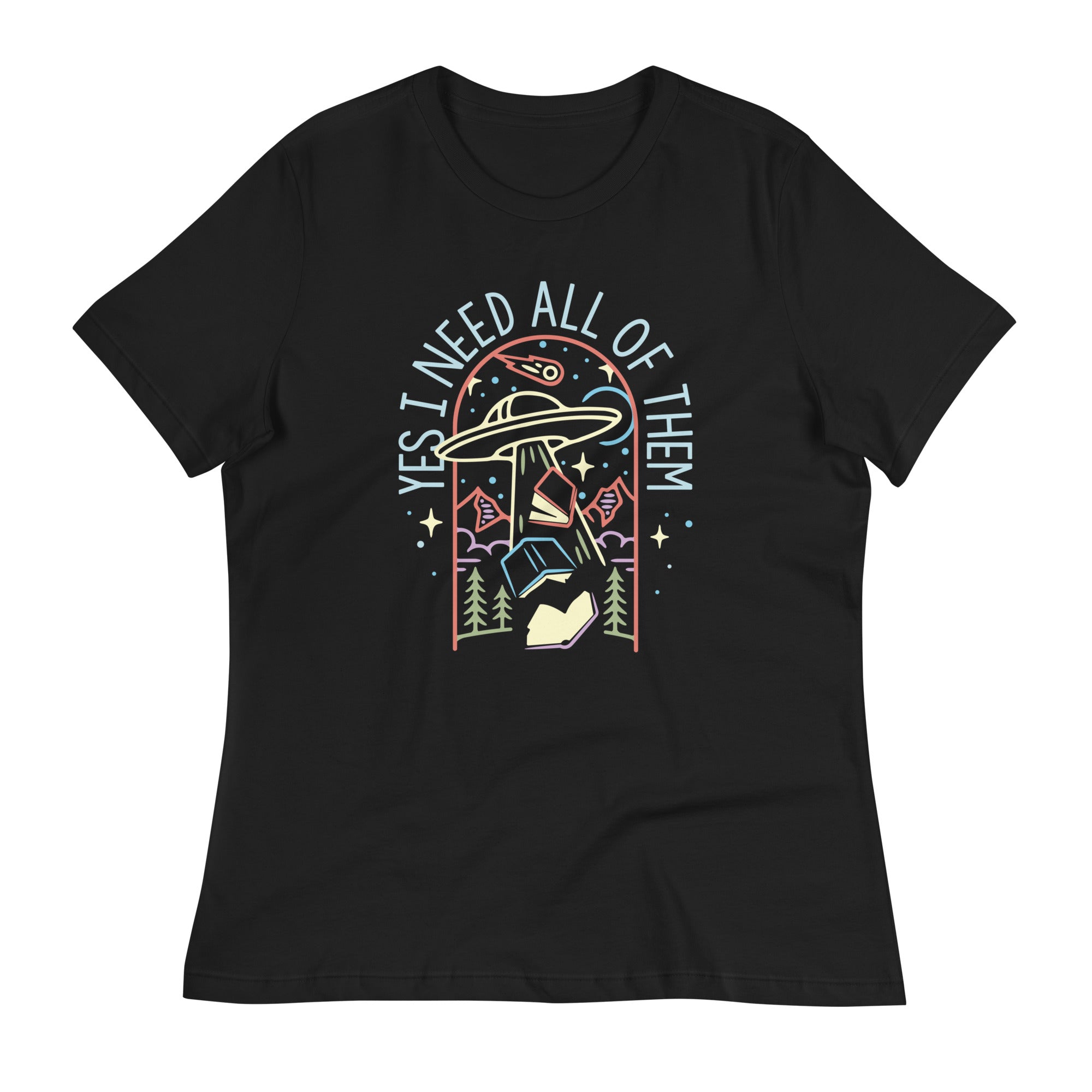 Yes I Need All Of Them Women's Signature Tee Hoodie, Sweatshirt | PureTeeCo.com (Image 3)