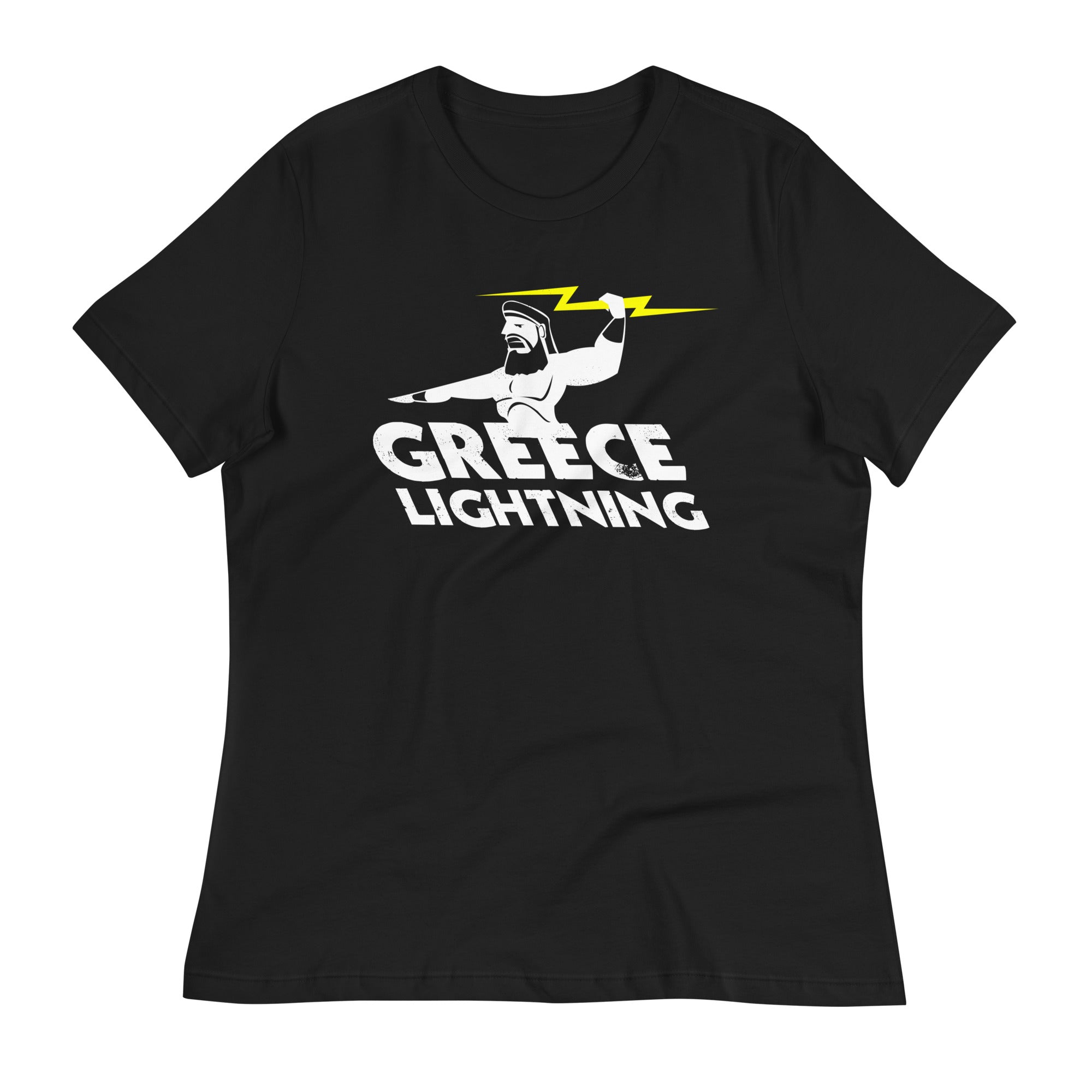 Greece Lightning Women's Signature Tee Hoodie, Sweatshirt | PureTeeCo.com (Image 2)